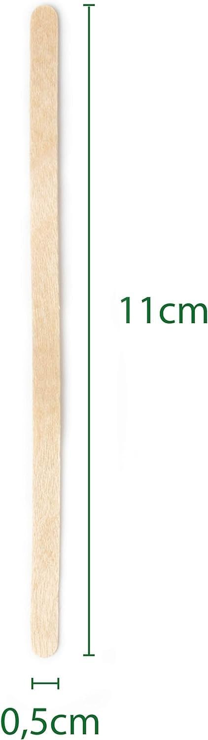 Agitatori per Caffè in Legno 11cm, 500 Pezzi - immagine 2