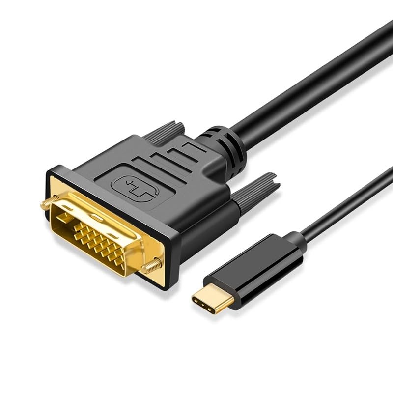 Mmobiel Adattatore USB-C a DVI-D Dual Link 1,8m Oro