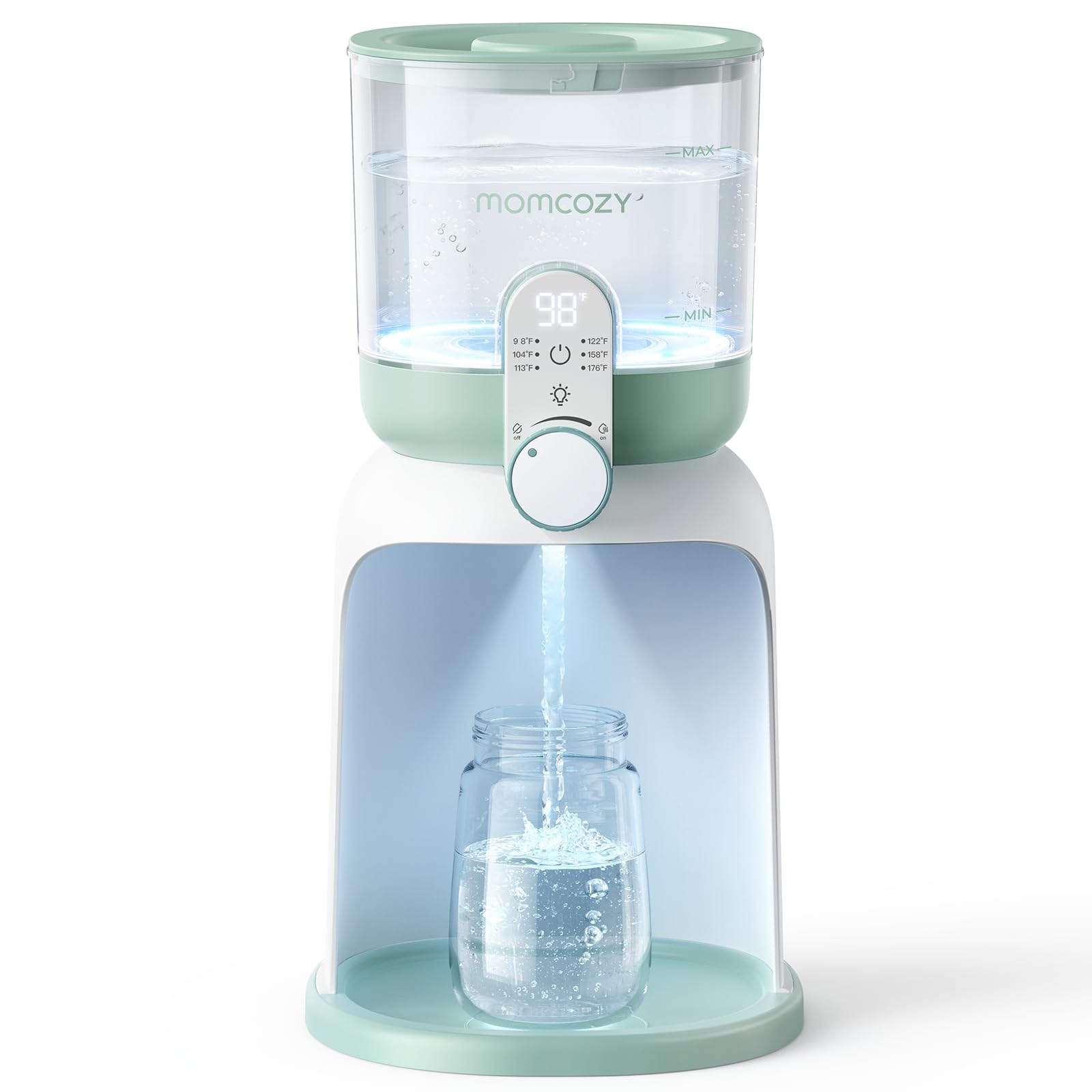momcozy Scaldacqua Istantaneo 1685 ML con Doppia Luce