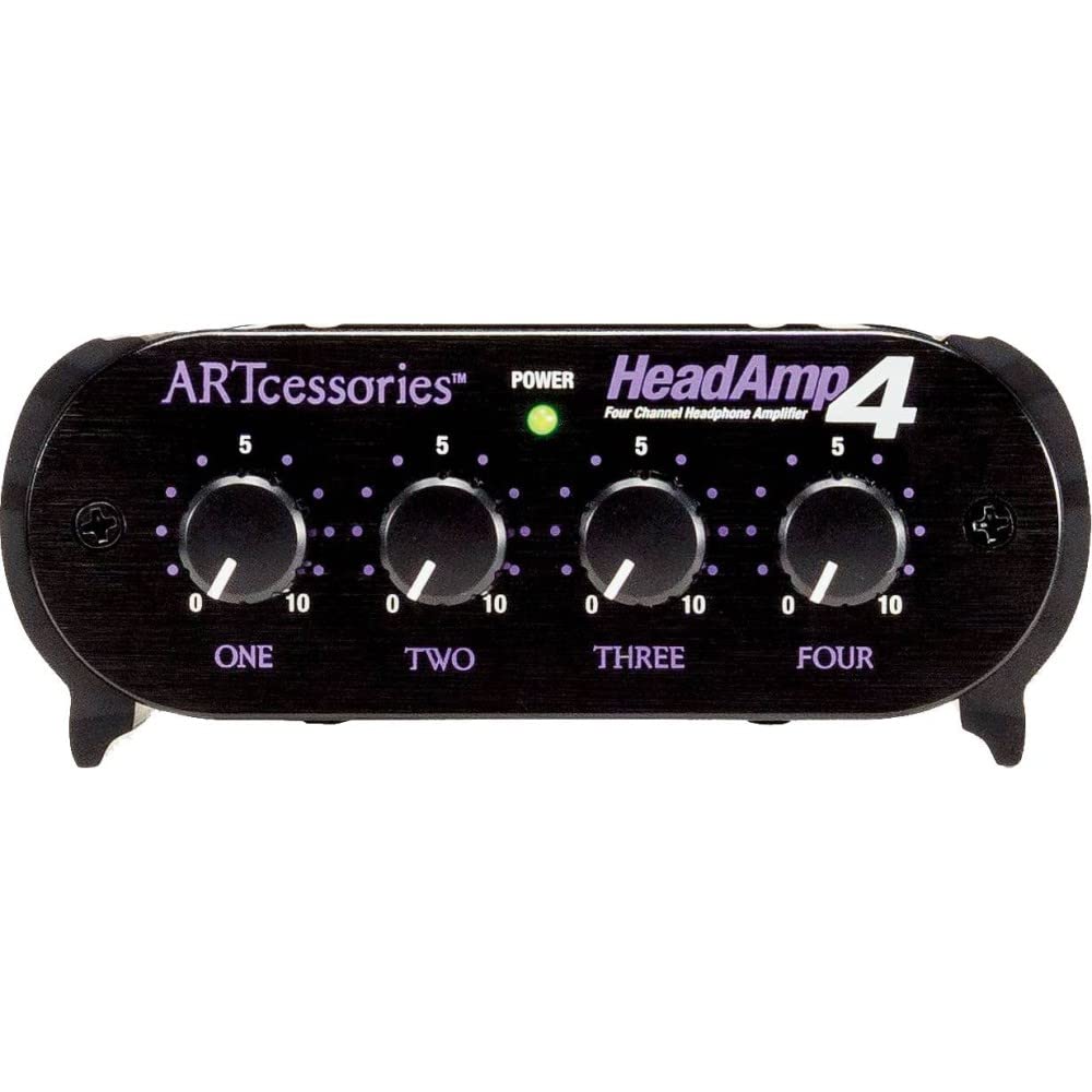 ART HEADAMP4 Amplificatore per Cuffie Stereo con 8 Uscite