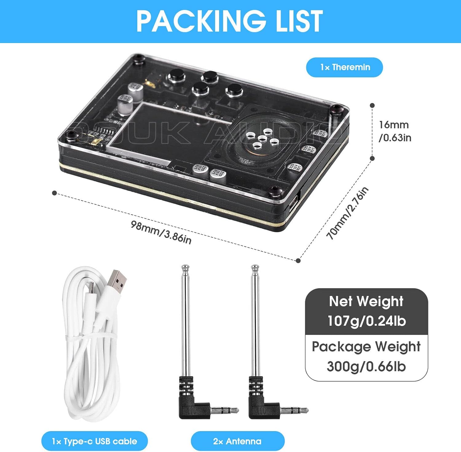 Mini Theremin - Strumento Musicale Elettronico Creativo - immagine 8