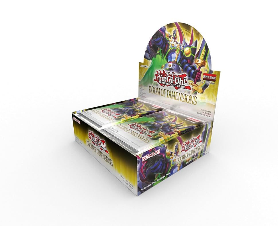 Yu-gi-oh Trading Card Game Doom of Dimensions Display