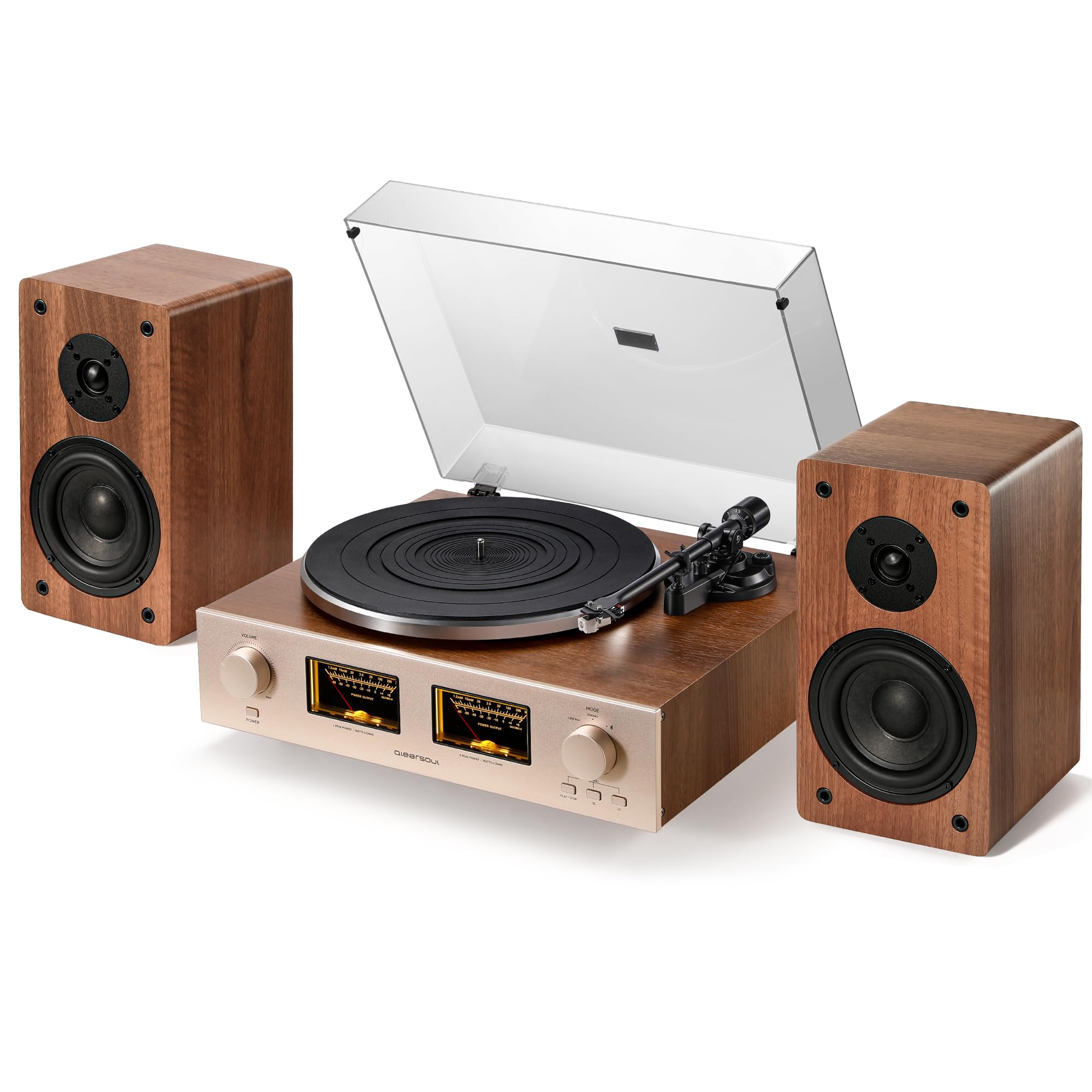 HiFire X - Giradischi Vinile HiFi con Casse 100W