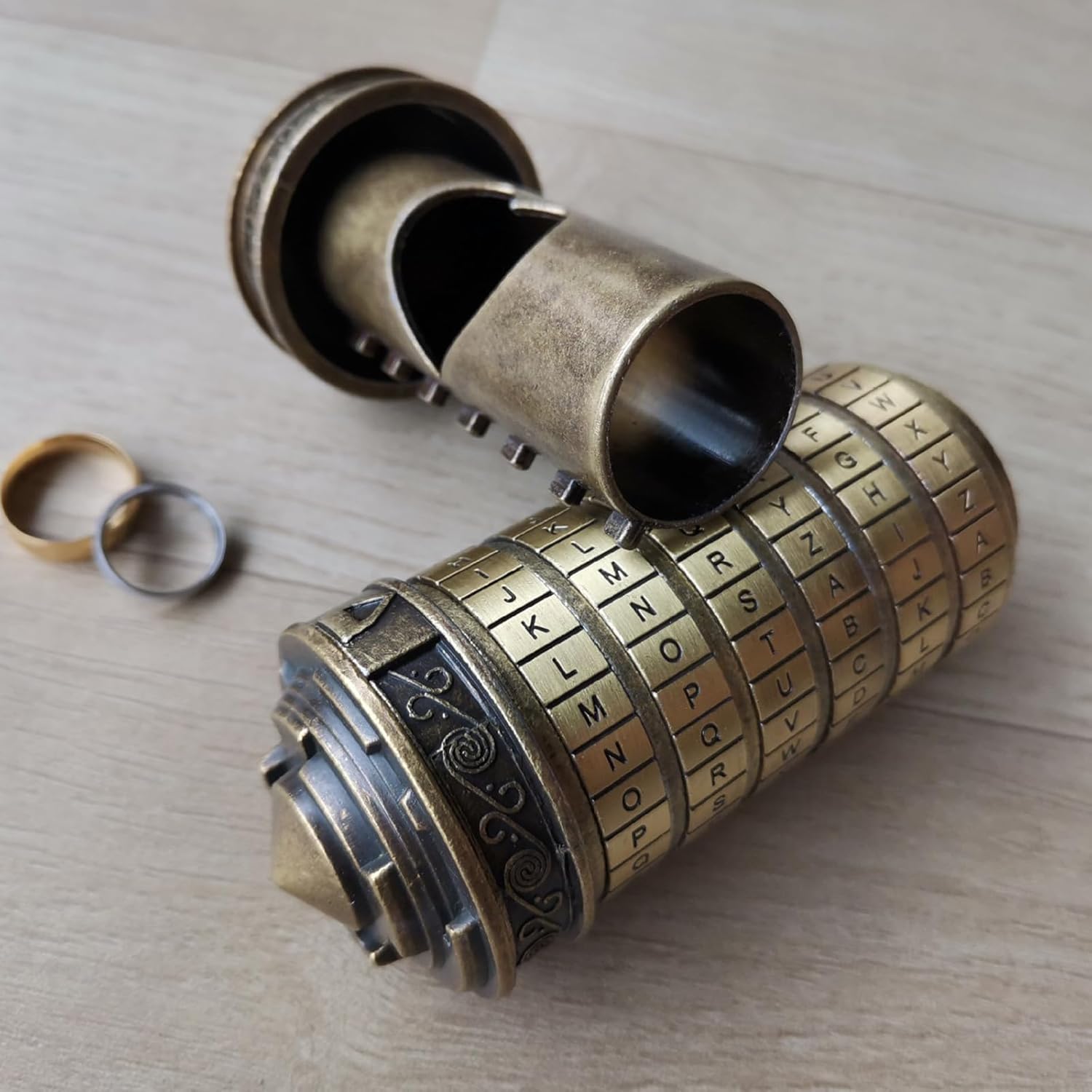 Ifcow Da Vinci Code Mini Cryptex Lock - immagine 6