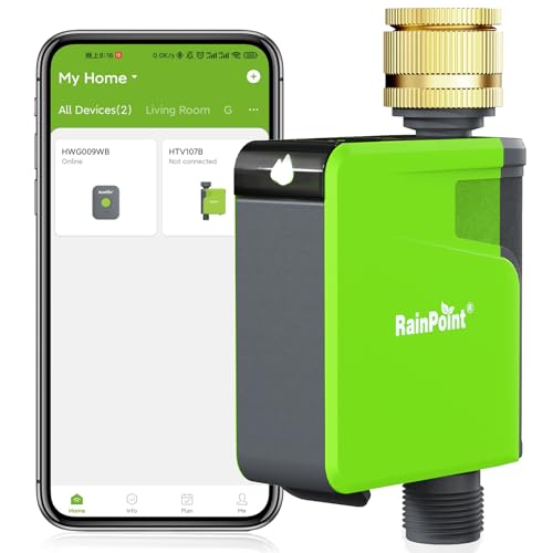Rainpoint Computer di Irrigazione Bluetooth con Ottone