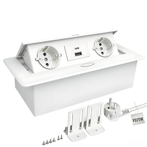 Jacepfy Presa a Scomparsa da Tavolo, Bianca