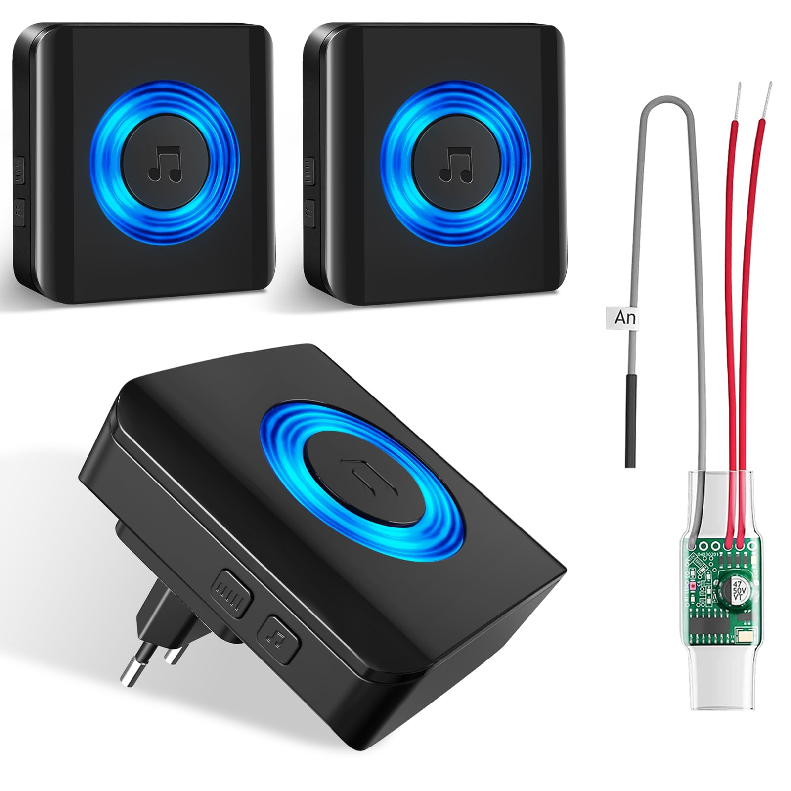 Satisure Inoltro Segnale Radio - 3 Ricevitori, 1 Trasmettitore