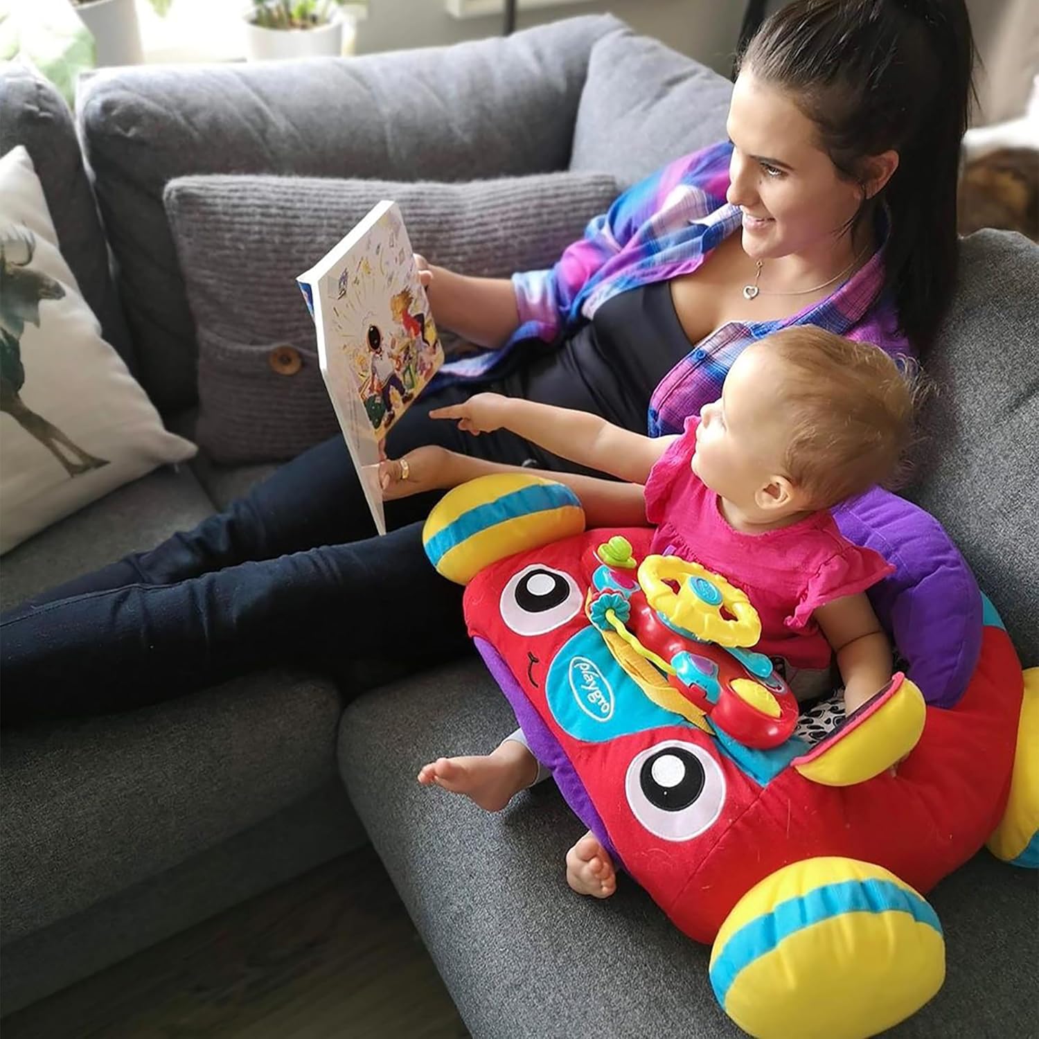 Playgro Auto In Peluche con Volante - immagine 3