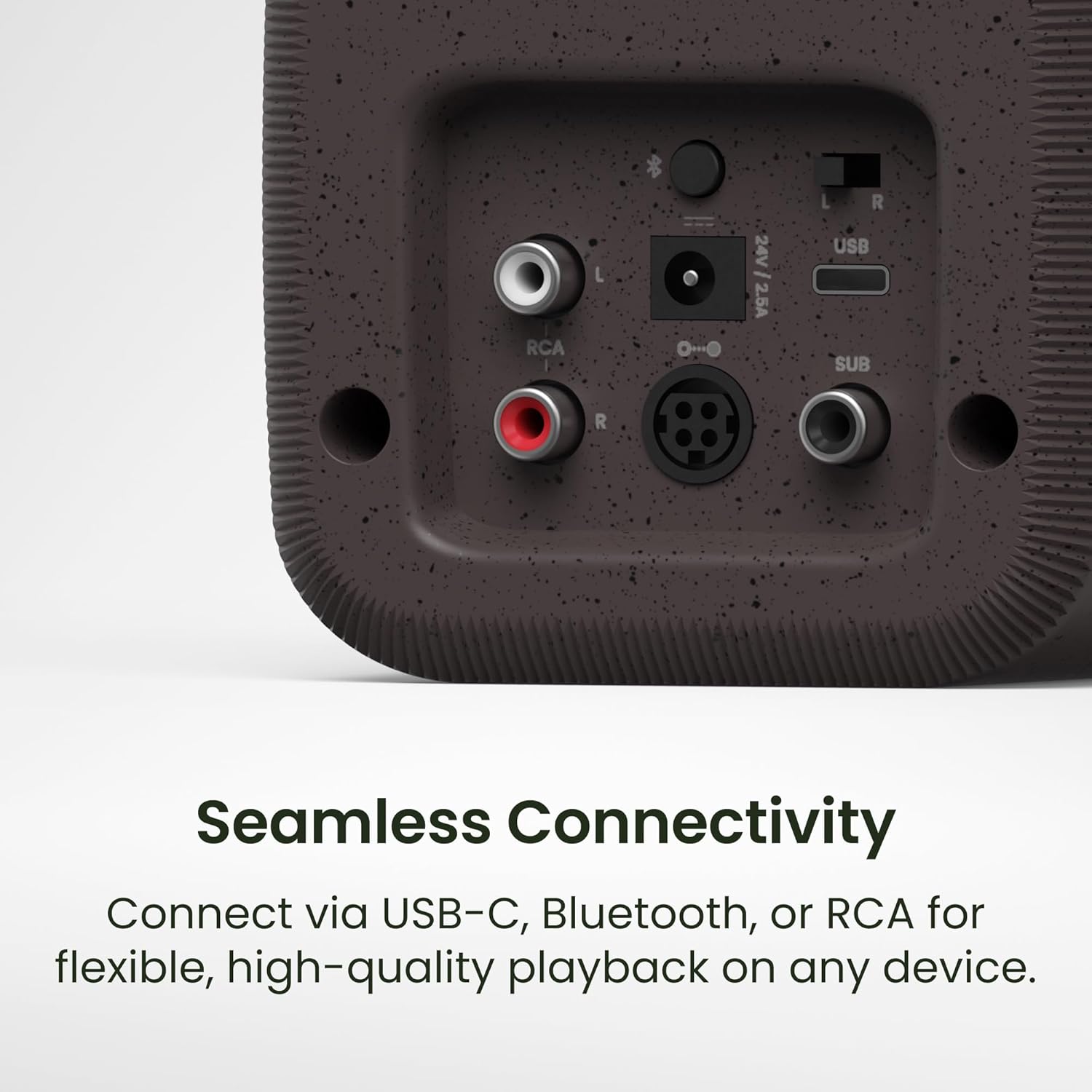 Kanto UKI - Speaker Desktop Attivi 100W con Bluetooth e USB-C - immagine 7