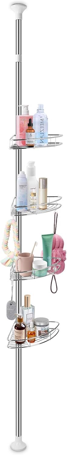 Greensen Mensola Portaoggetti da Bagno a 4 Strati