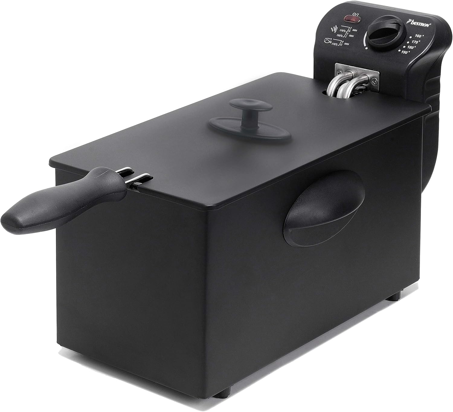 Bestron Friggitrice ad Olio 3,5 Litri, Nera - immagine 4