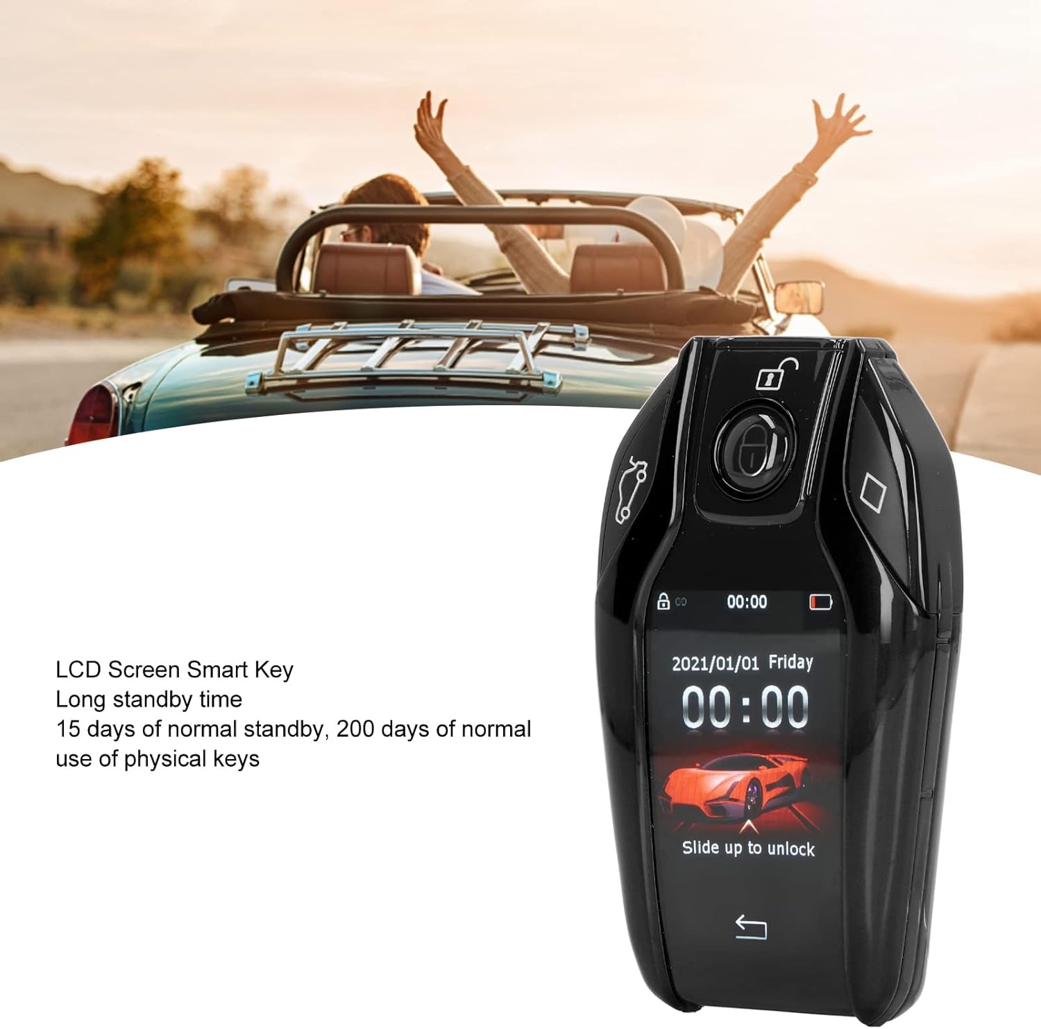 Chiave Telecomando Auto Universal TK800 con LCD Touch Screen - immagine 7