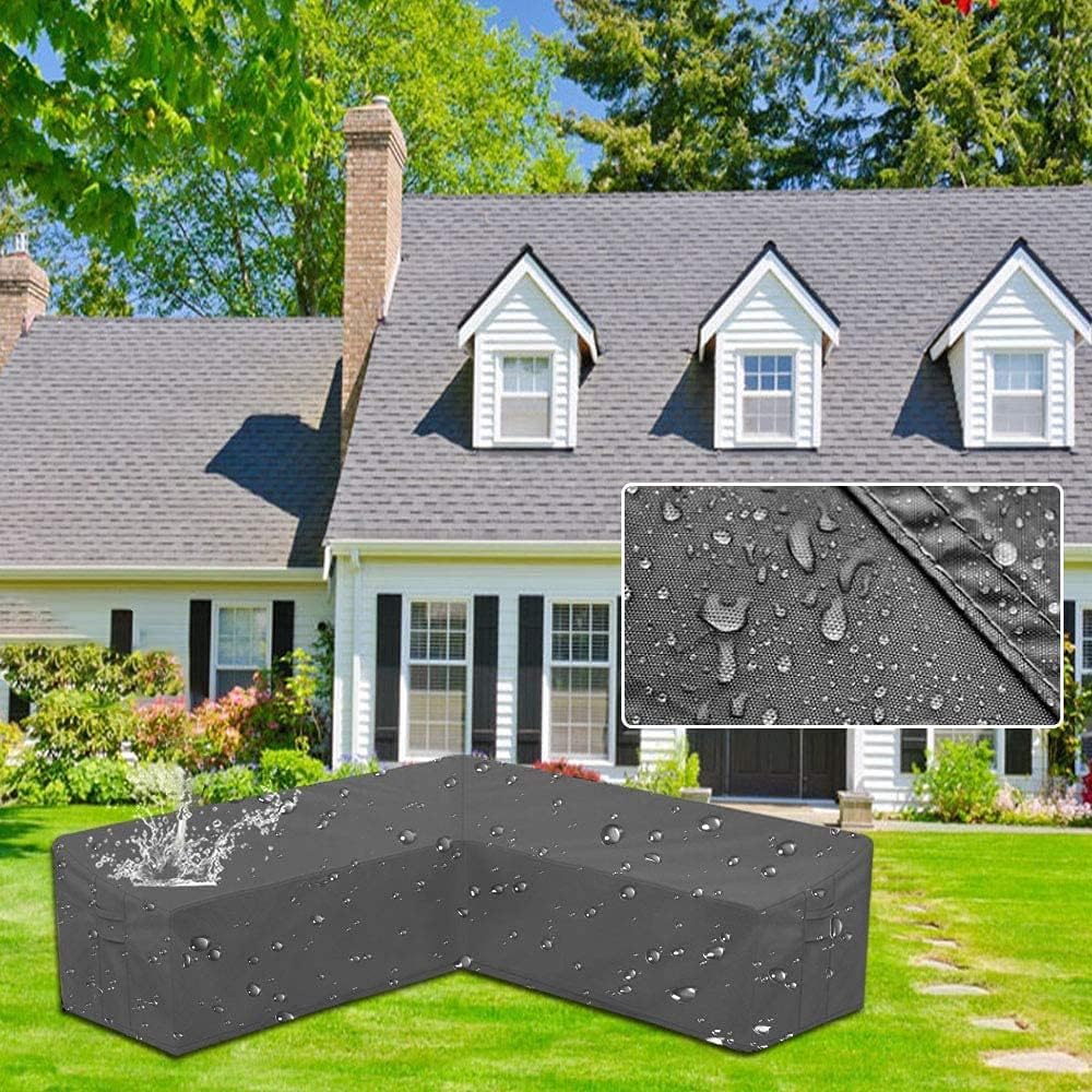 Skyour Copridivano Componibile a L Grigio - immagine 5