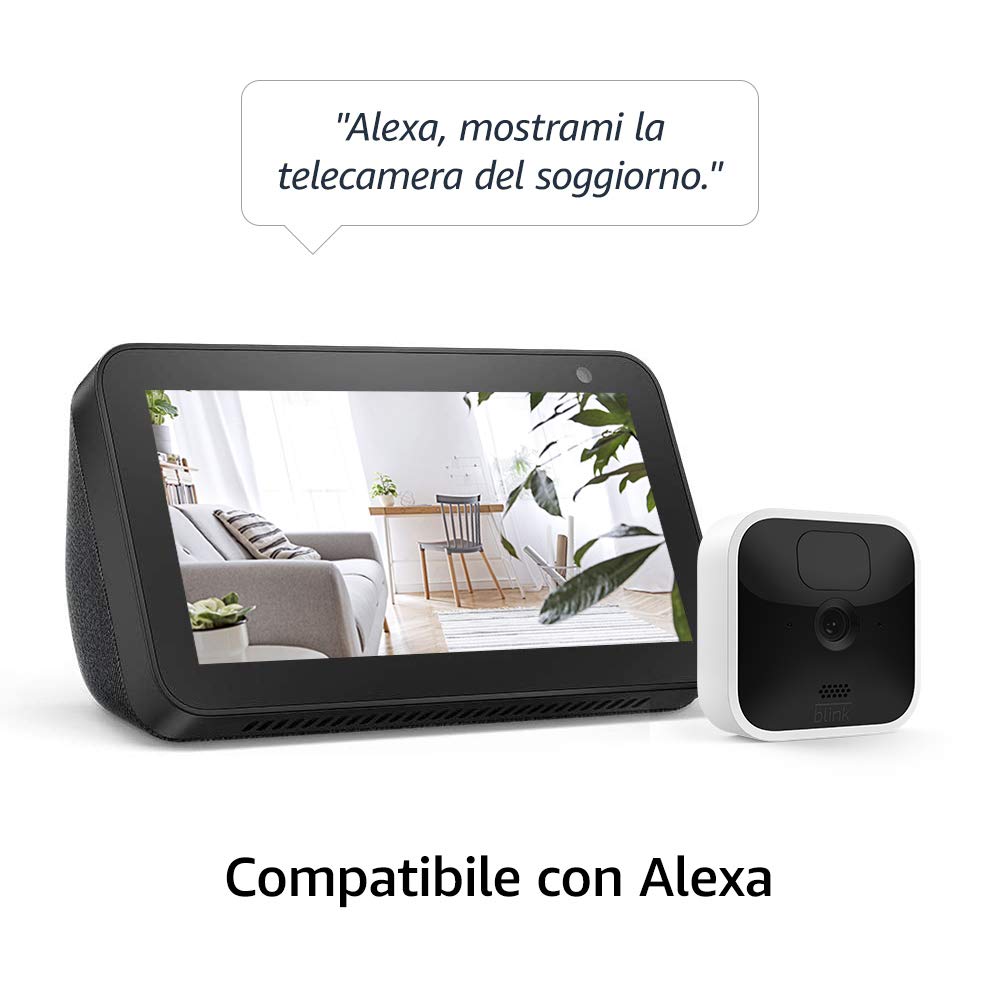 Blink Indoor - Videocamera di Sicurezza HD (3 videocamere) - immagine 5