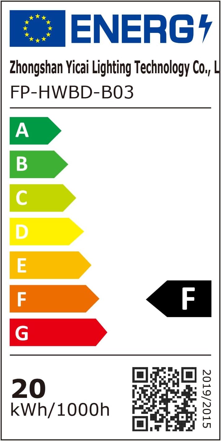 Applique da Parete Esterno Interno LED 20W Nera - immagine 9