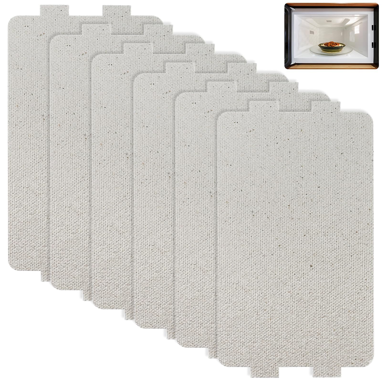 Foglio di Mica per Microonde Universale - 6 Pezzi