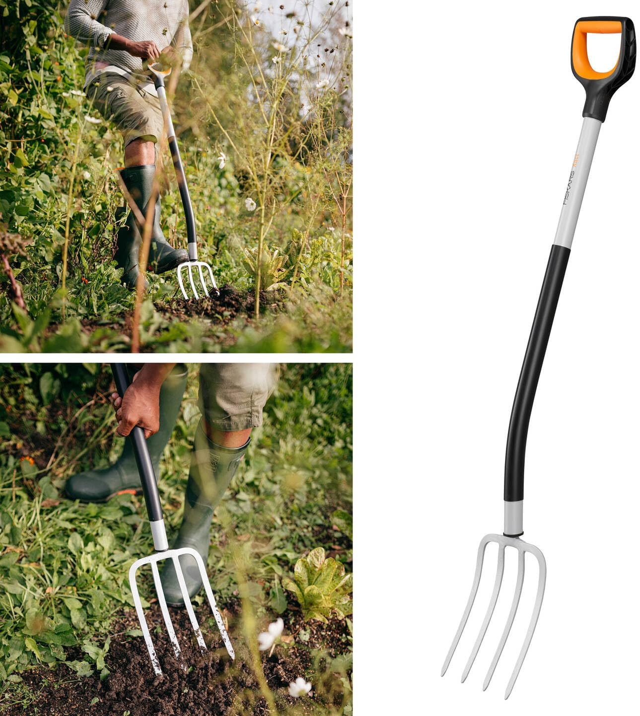 Fiskars Forcone Solid Xact per Terreni Duri 120cm - immagine 2