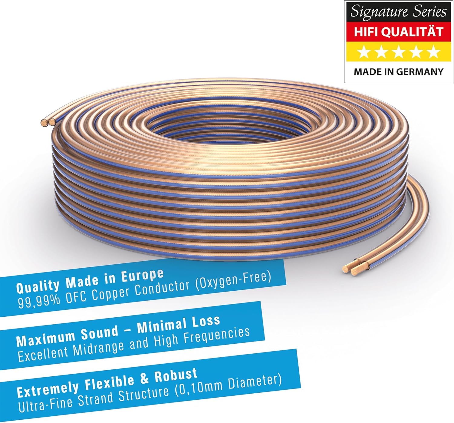 Cavo per Diffusori SP010-100 2x2,5 mm² 100m - immagine 2