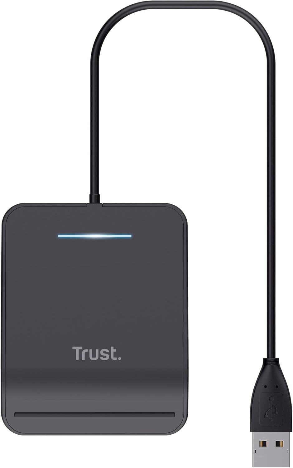 Trust Primo Lettore di Smart Card USB Plug & Play, Nero - immagine 6