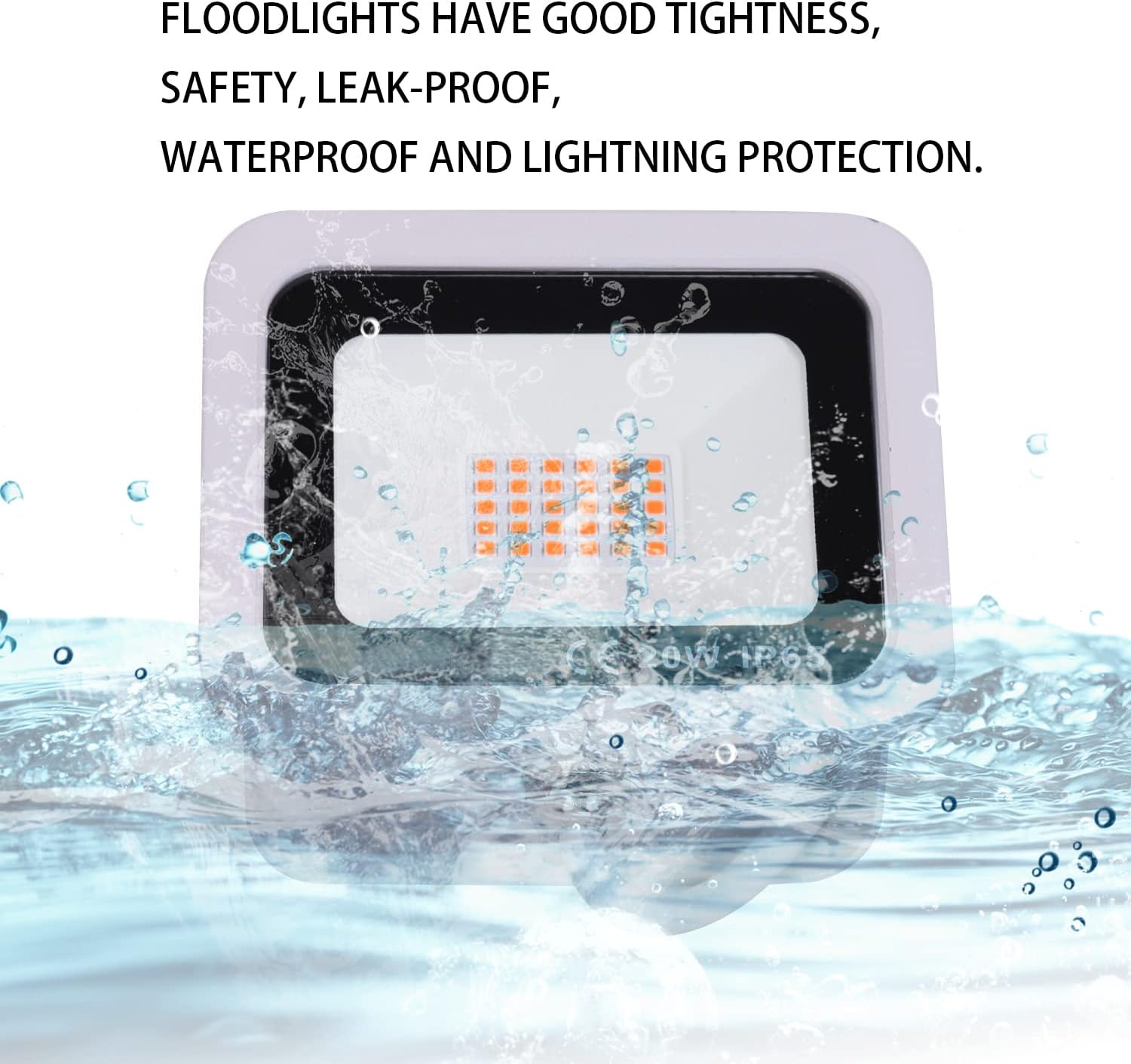 Mille Lucciole Faretto LED da Esterno 100W 10000LM - immagine 5