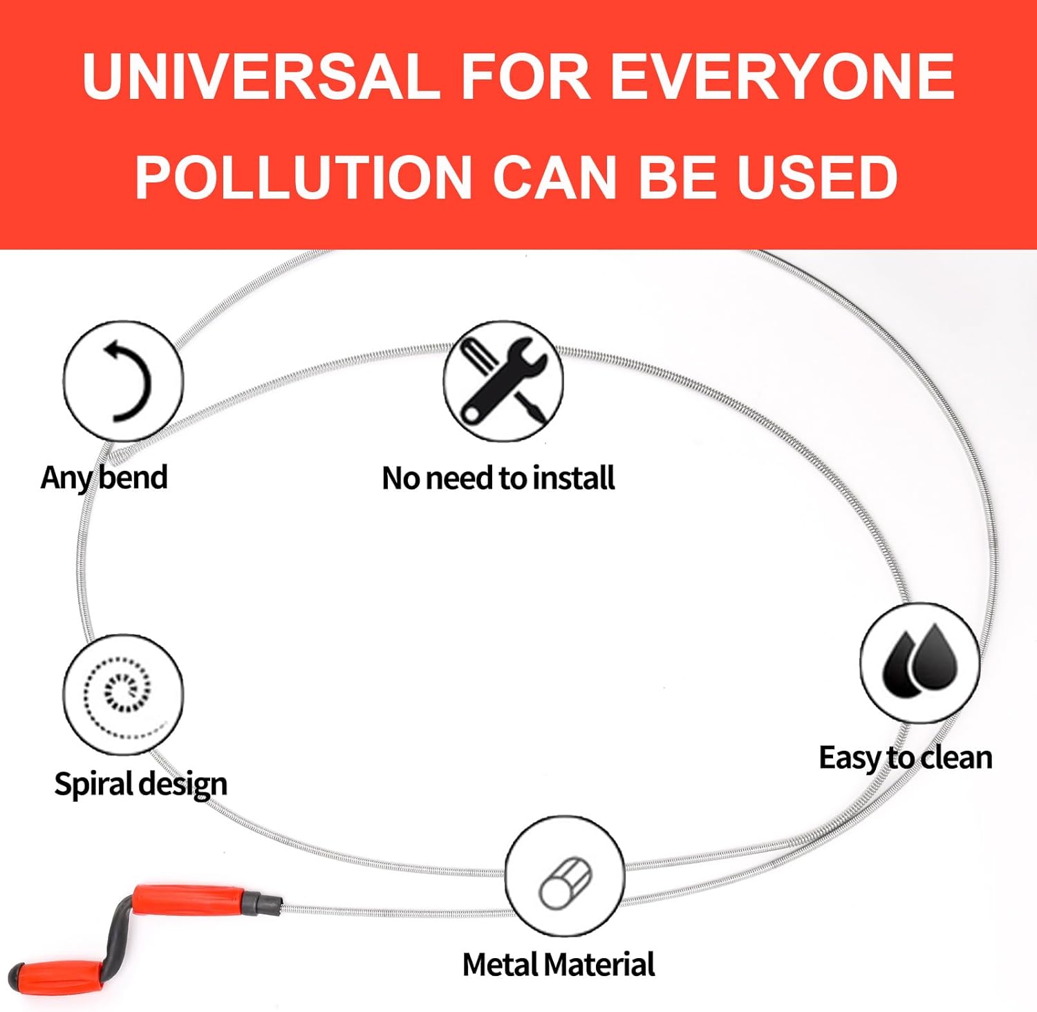 Sonda Sturatubi Professionale 5m x 9mm - immagine 4