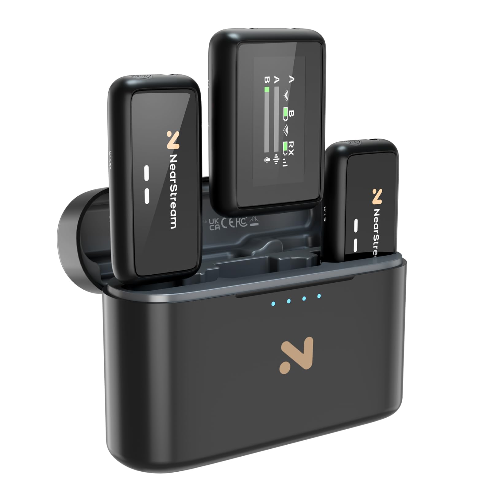Nearstream Microfono Lavalier Wireless ENC 200m
