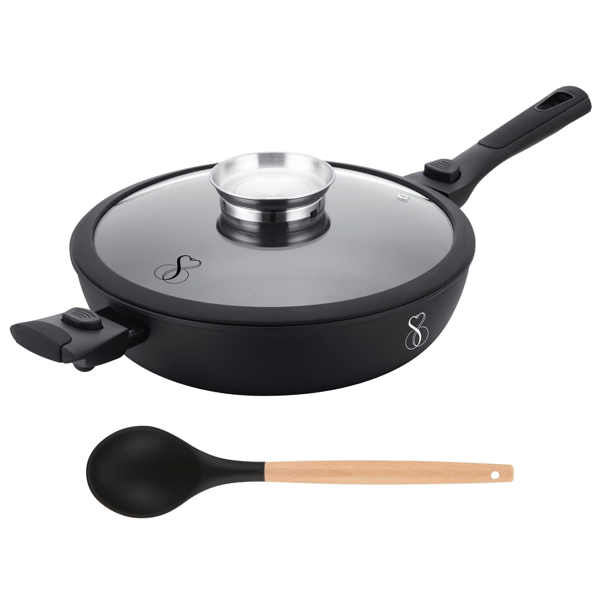 Stone&stone Padella 28cm Induzione Antiaderente