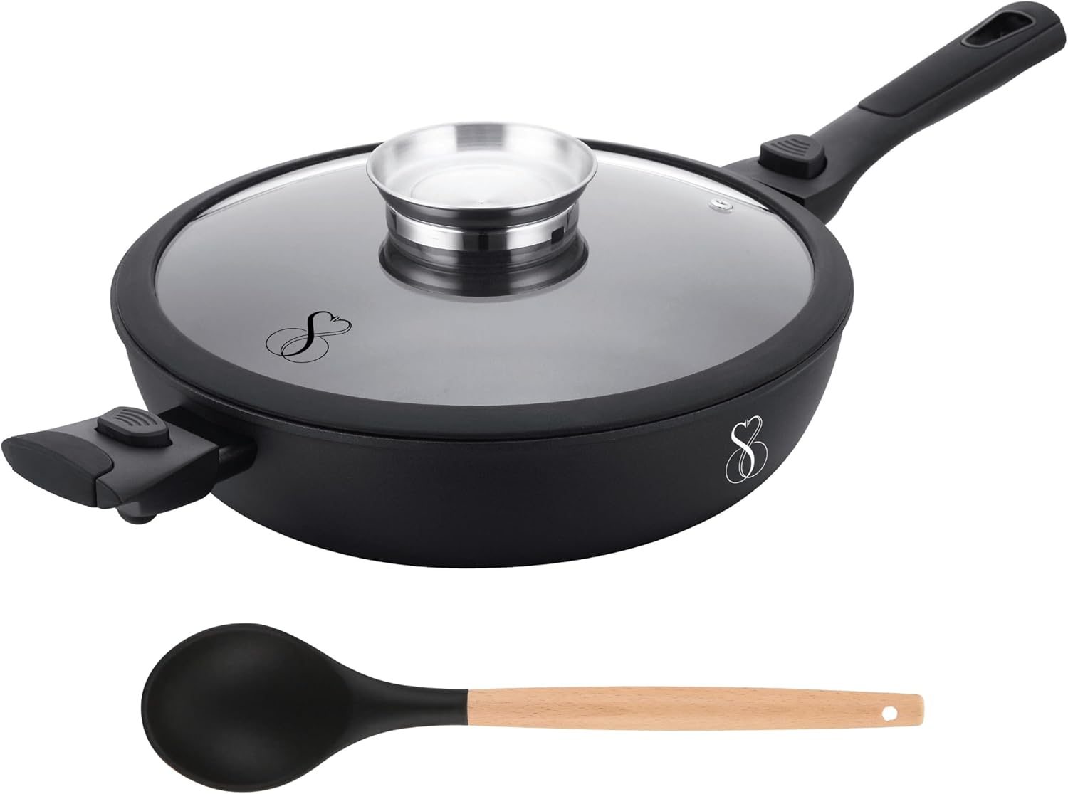 Stone&stone Padella 28cm Induzione Antiaderente - immagine 1