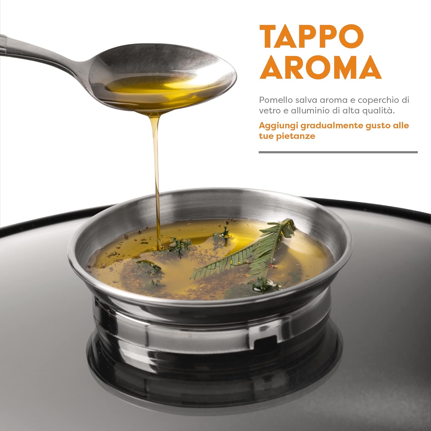 Stone&stone Padella 28cm Induzione Antiaderente - immagine 6