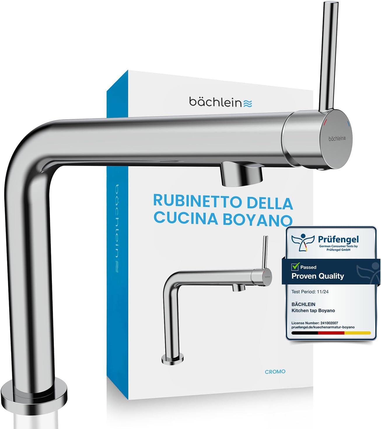 Bächlein Rubinetto da Cucina Boyano Cromato - immagine 1