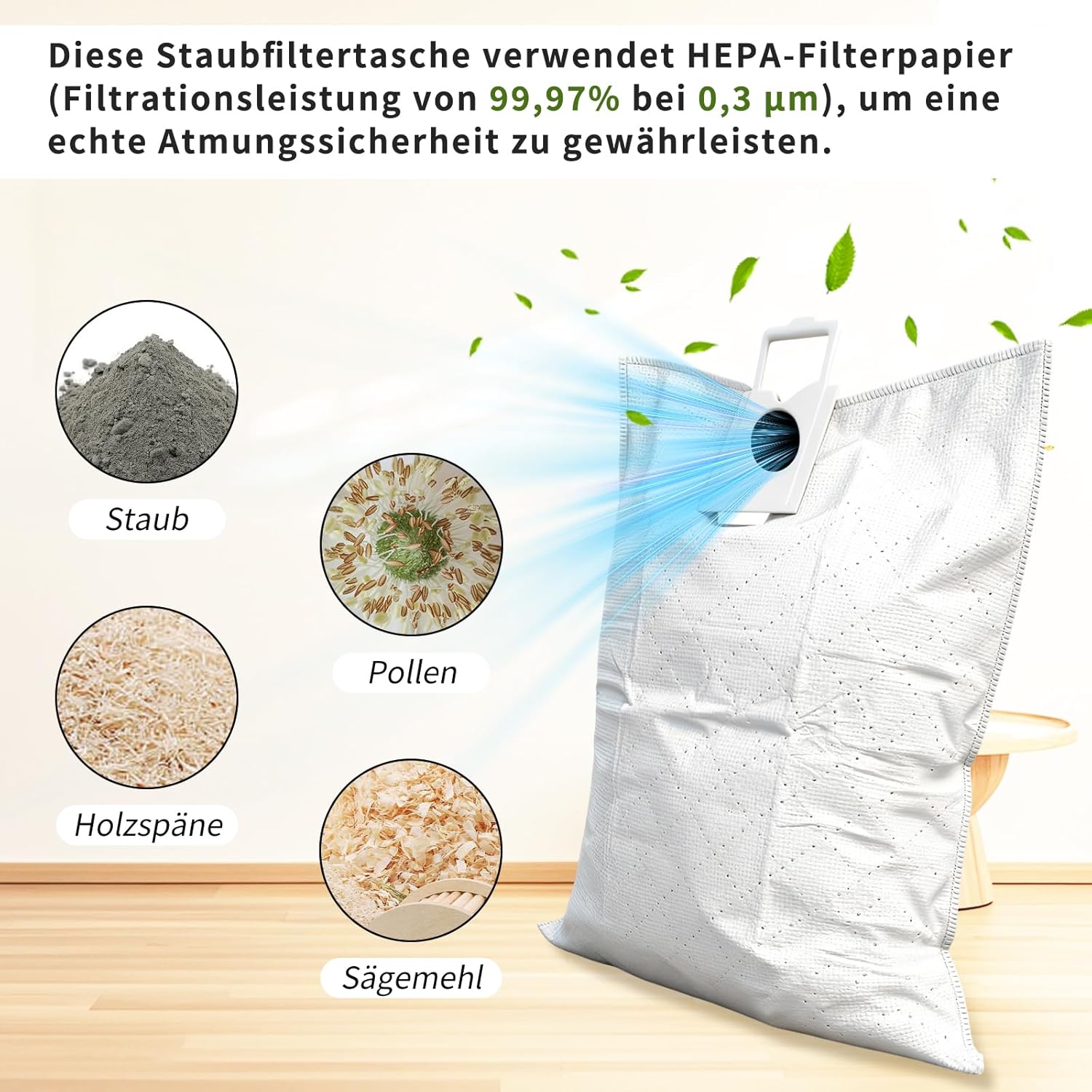 6 Sacchetti per Aspirapolvere Festool CT 36 - immagine 5