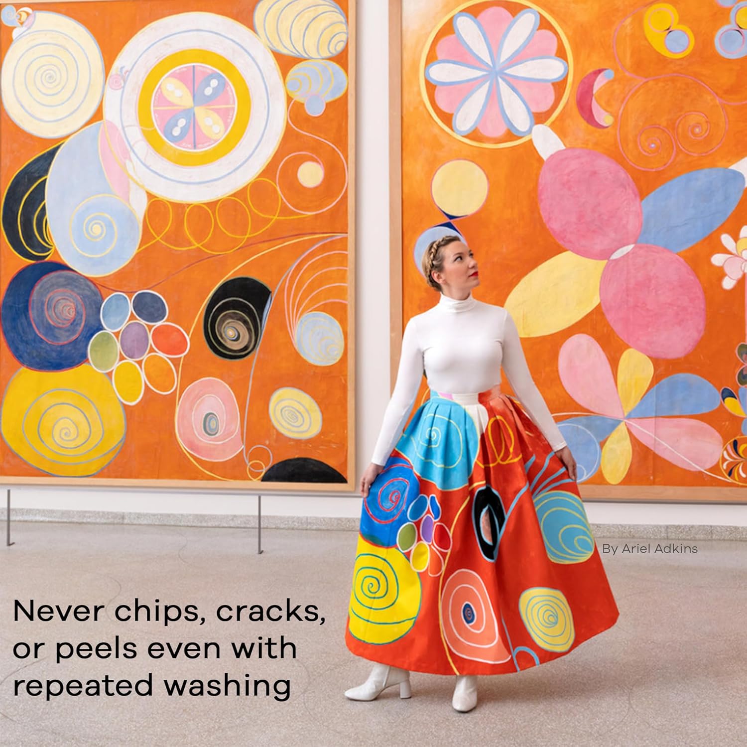 Jacquard Textile 8 fluorescente di colore Set - immagine 2