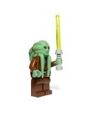 LEGO Star Wars Mini Figure - Jedi Kit Fisto con Lightsaber