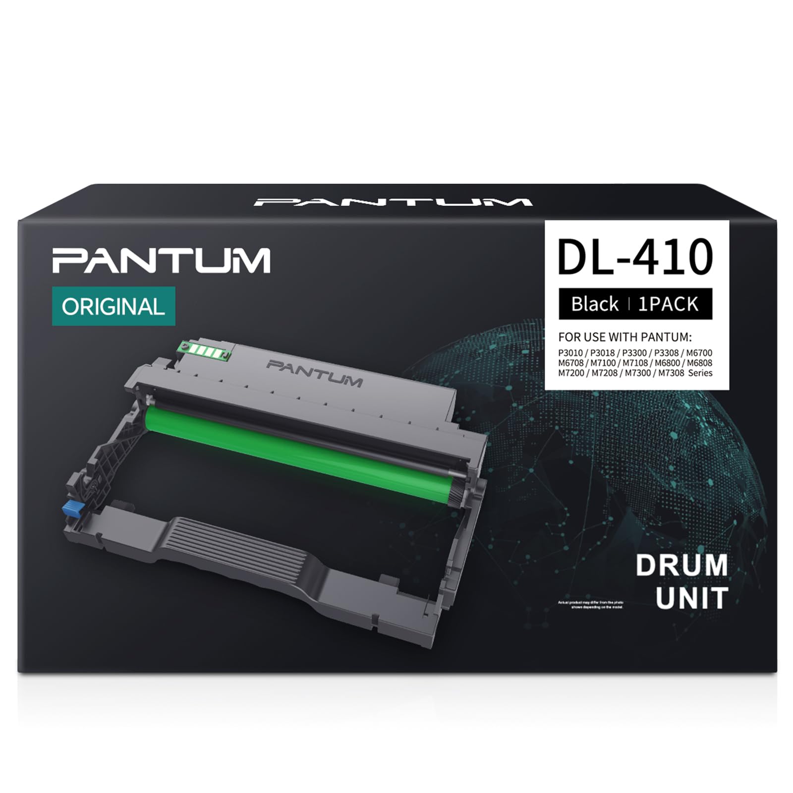 Pantum Originale DL-410 - Unità Tamburo 12.000 pagine, Nero