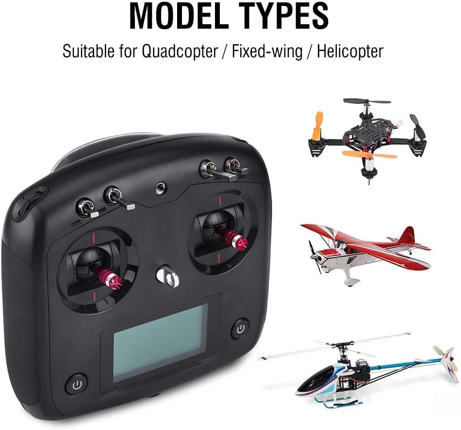 Trasmettitore FS-I6S 10CH 2.4G per RC Drone - immagine 4