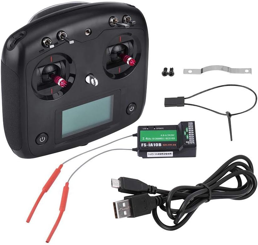 Trasmettitore FS-I6S 10CH 2.4G per RC Drone - immagine 5