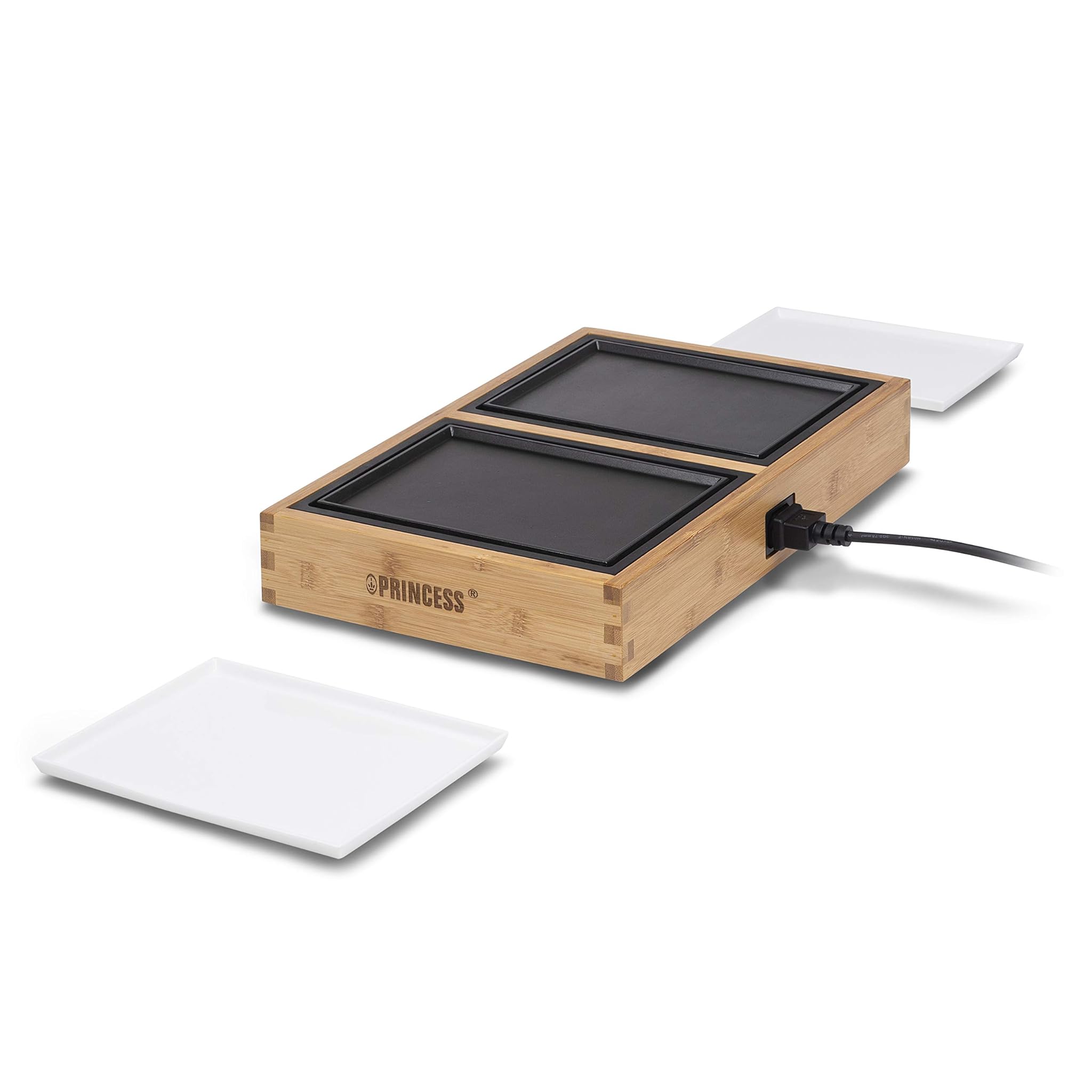 Princess 104020 Dinner4two Pure, 420 W, Nero