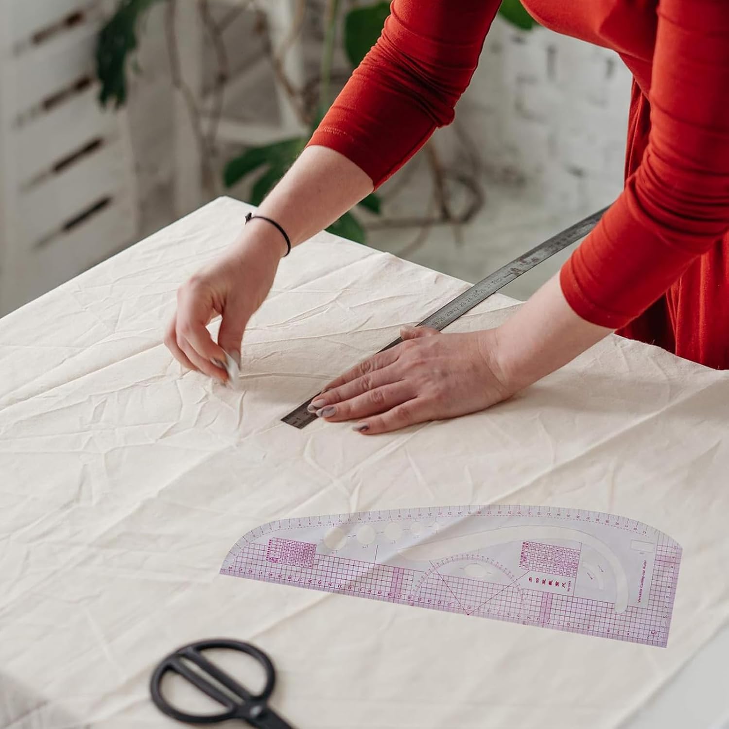 Righello per Cucito Curvo Francese - Strumenti Metrici - immagine 7