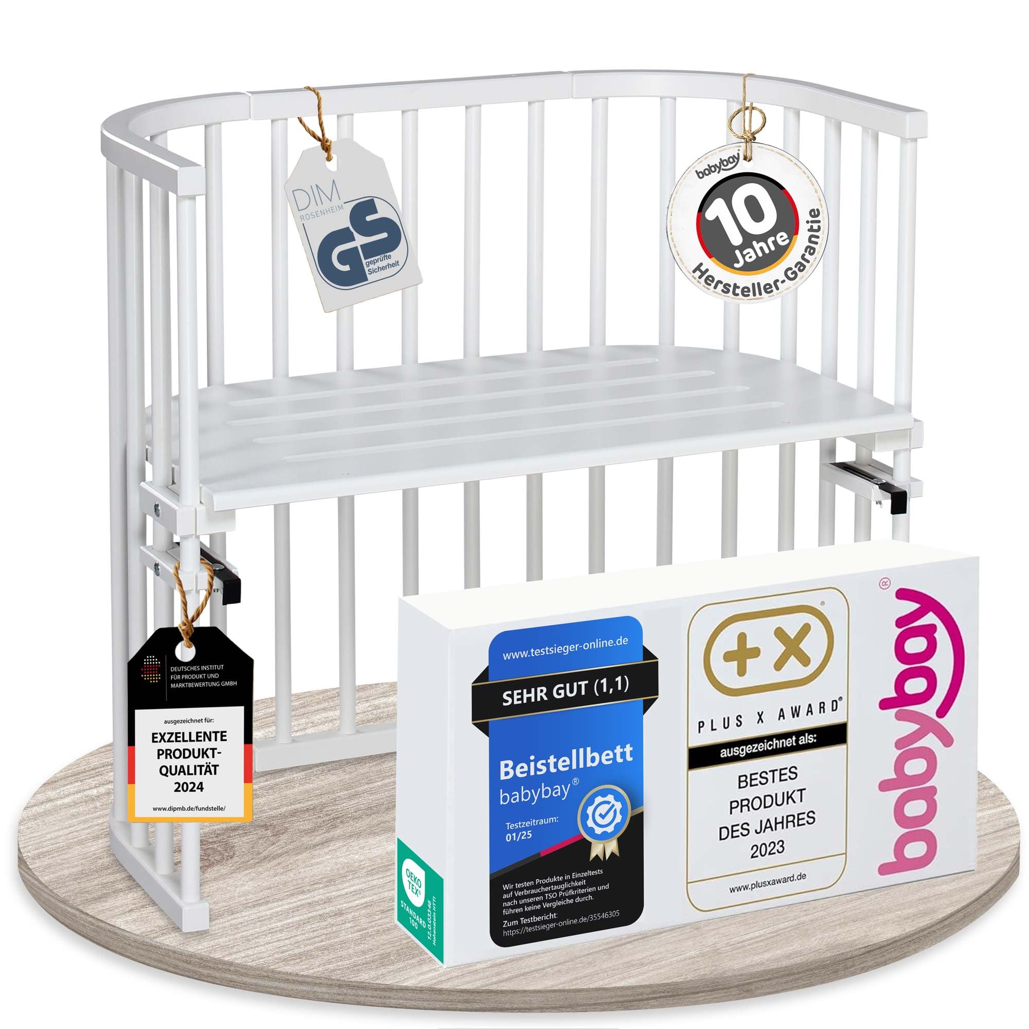 Babybay 100112 Original Extra Areato, Bianco