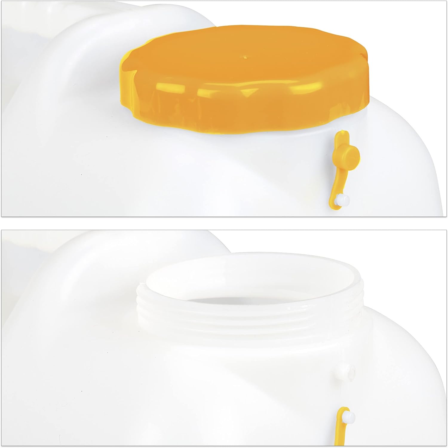 Relaxdays Tanica con Rubinetto 25 Litri, Bianco Arancione - immagine 7