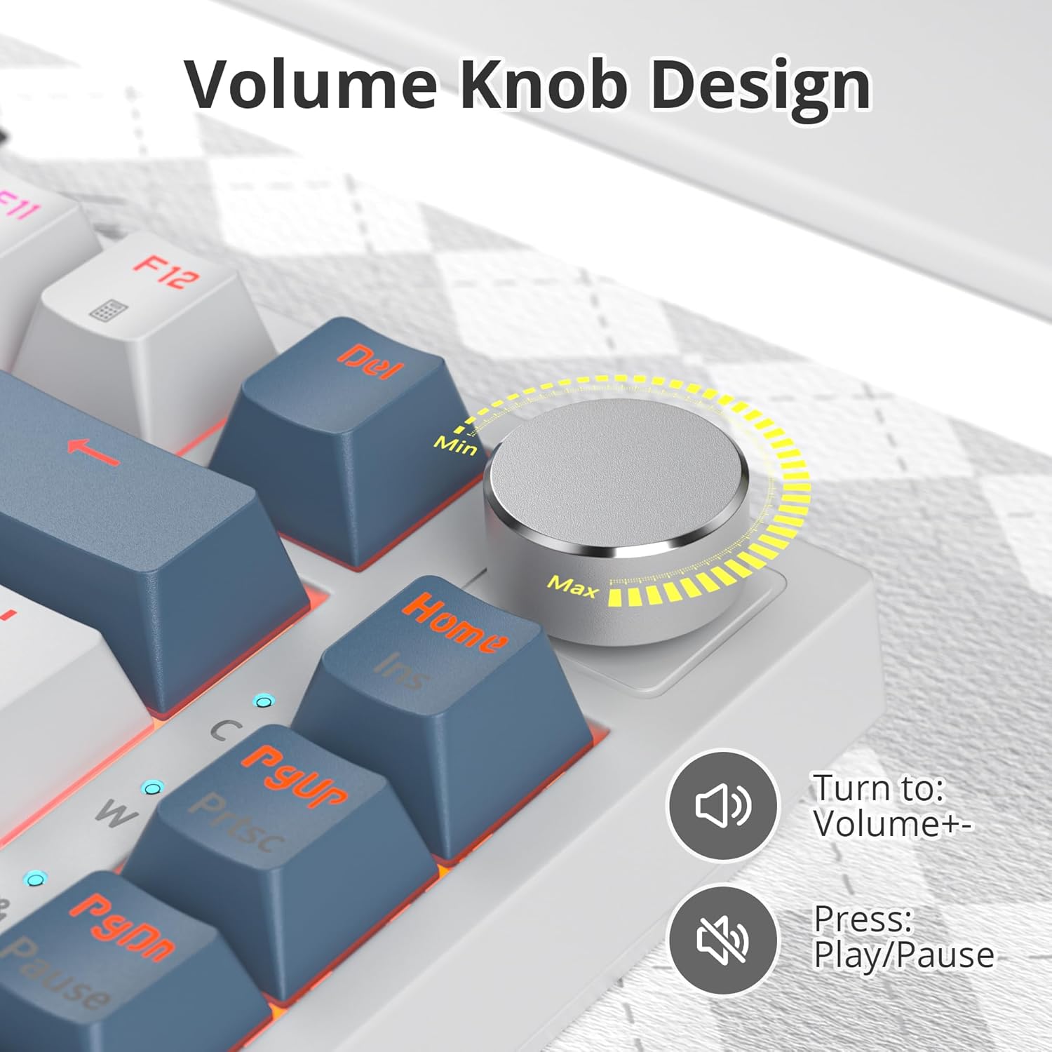 Solidee Tastiera gaming meccanica 75% RGB - immagine 5