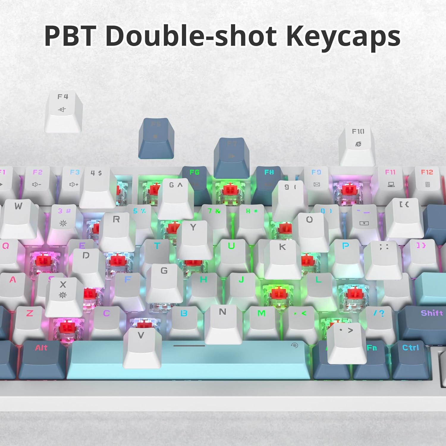 Solidee Tastiera gaming meccanica 75% RGB - immagine 6