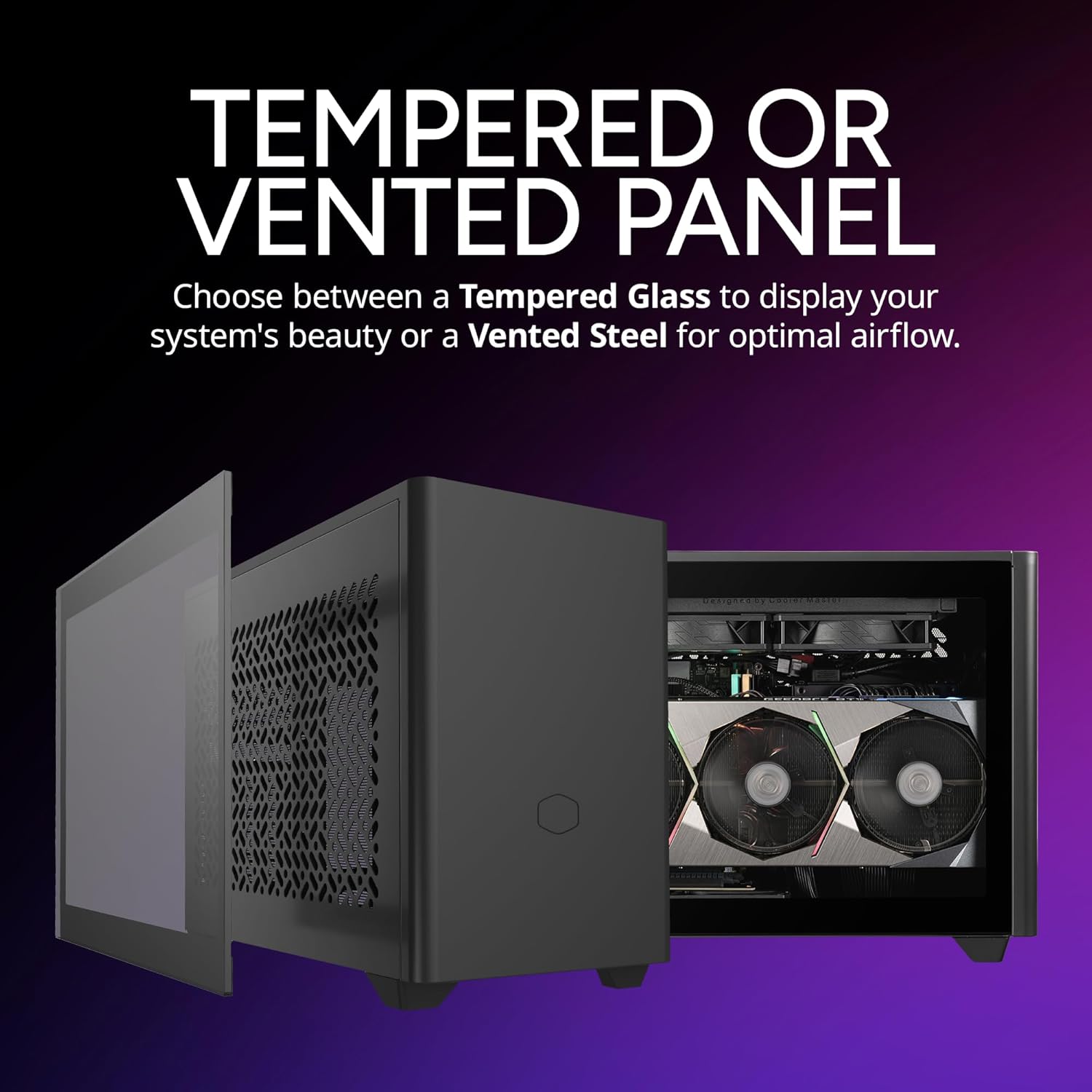 Cooler Master NR200P V2 Mini-ITX PC Case 18L - immagine 7