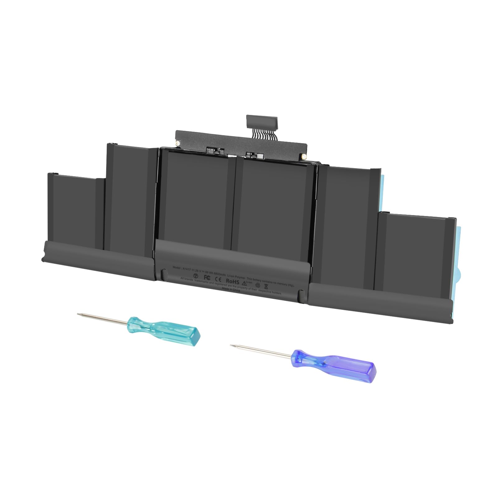 Shentec Batteria A1417 per MacBook Pro 15" A1398 Retina