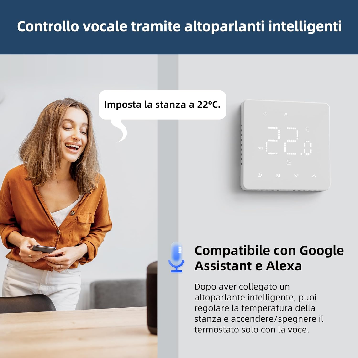 Termostato WiFi Caldaia a Gas Programmabile - immagine 5