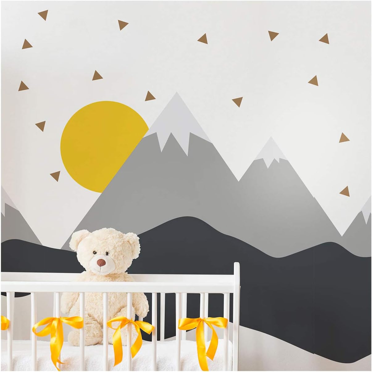 Adesivi Murali per Bambini CHAPKA - Montagne Scandinave