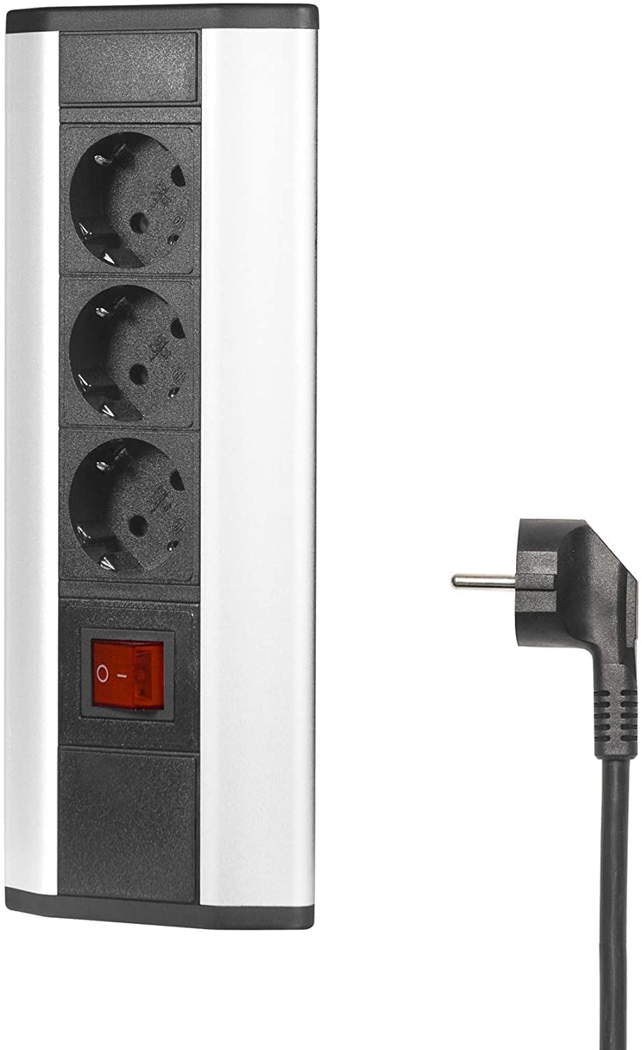 Elbe Inno Multipresa Angolare da Scrivania con Interruttore