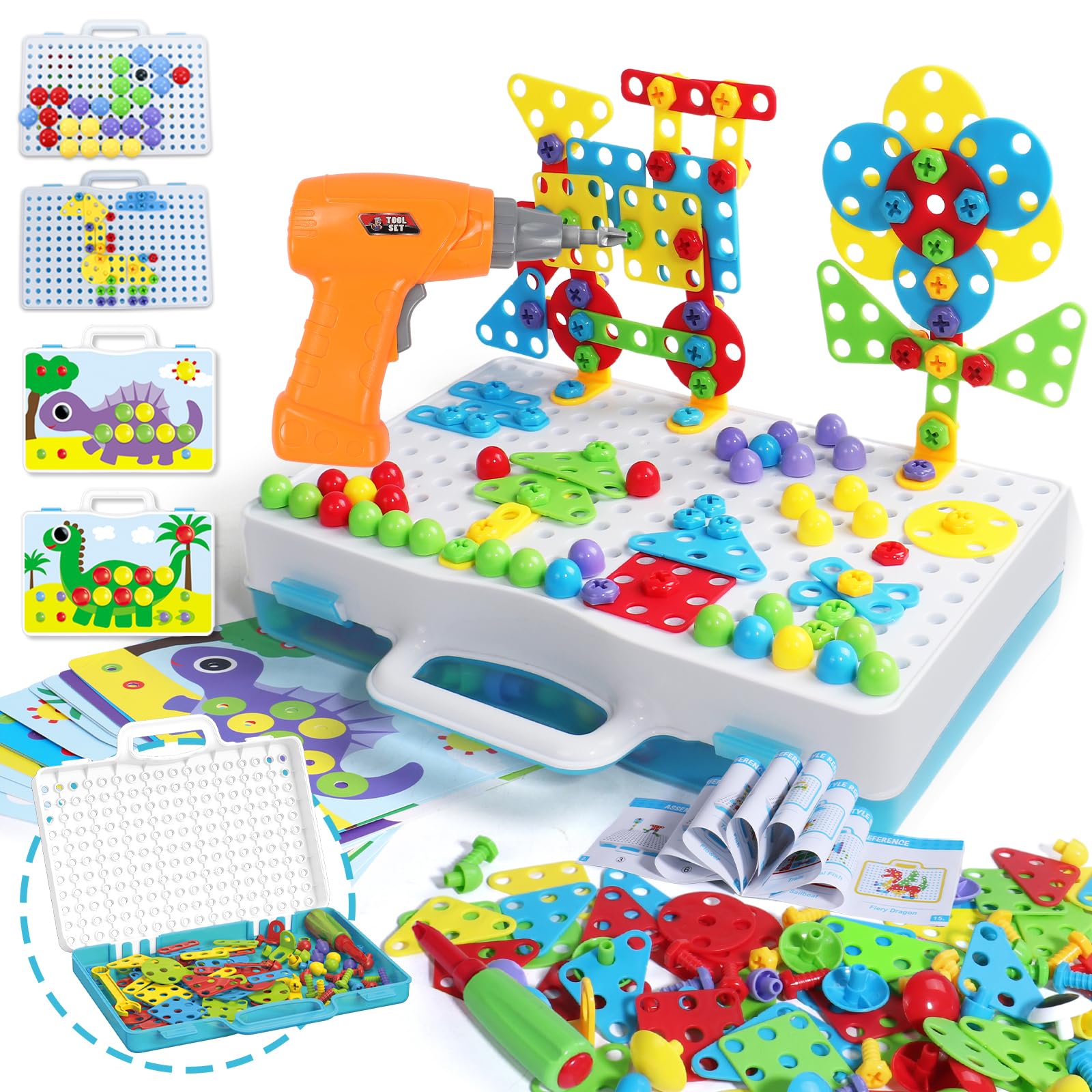 Banco da Lavoro Bambini con Trapano e Cassetta Attrezzi | yp Toys ...