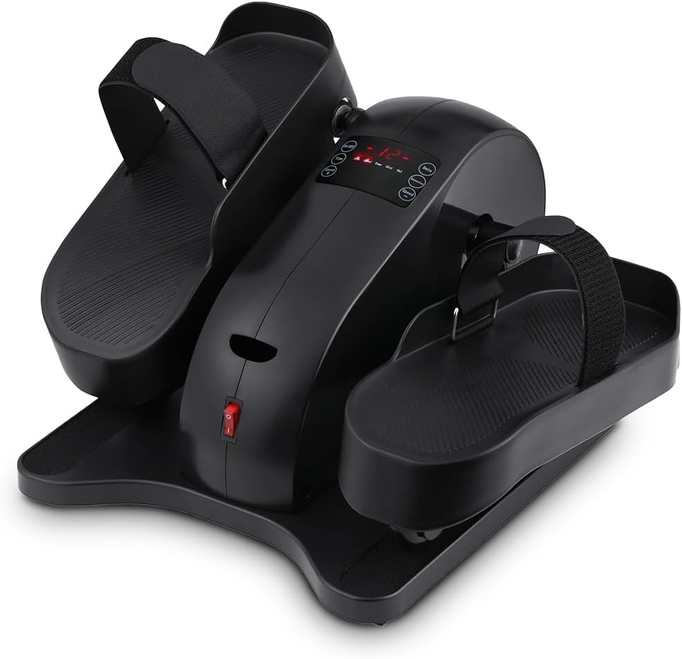 Nk Mini Ellittica Elettrica con Telecomando, Nera - immagine 1