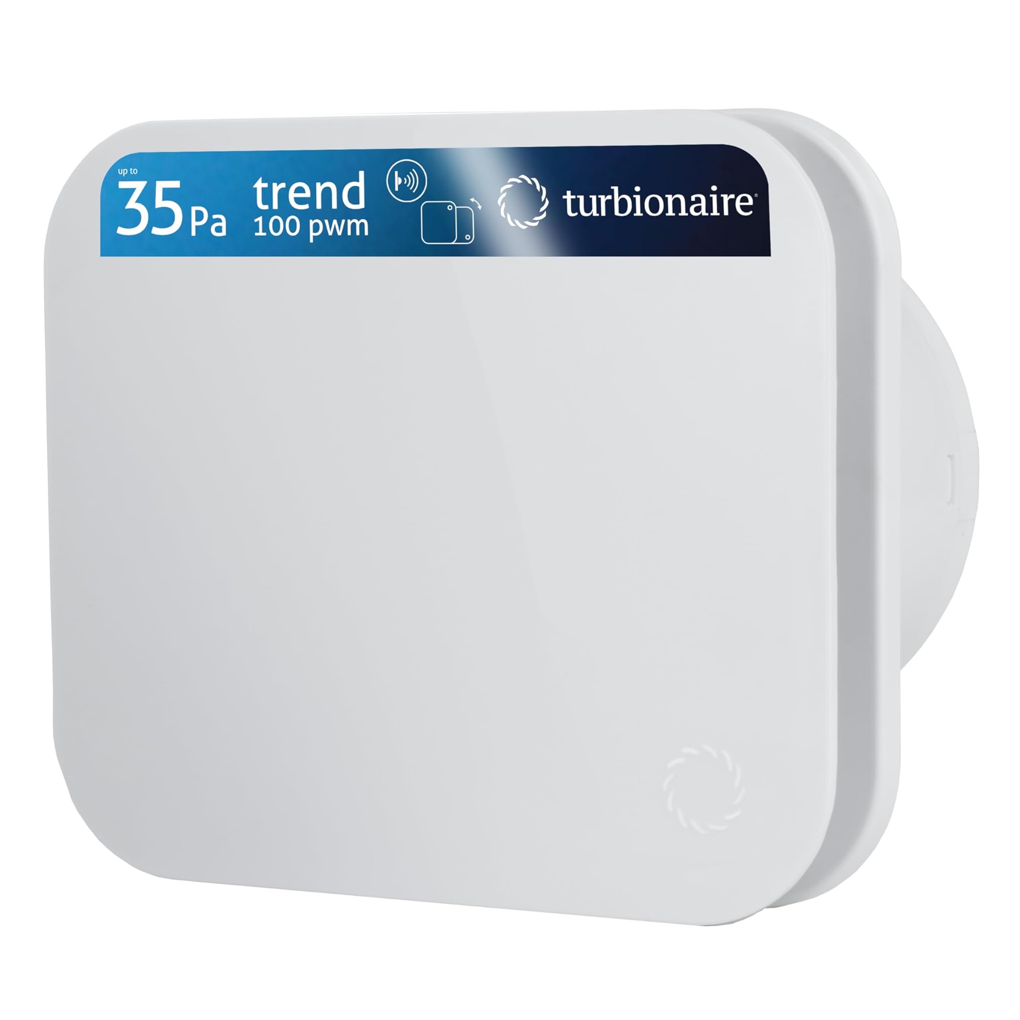 Turbionaire Trend 100 PWM Aspiratore Bagno, Bianco